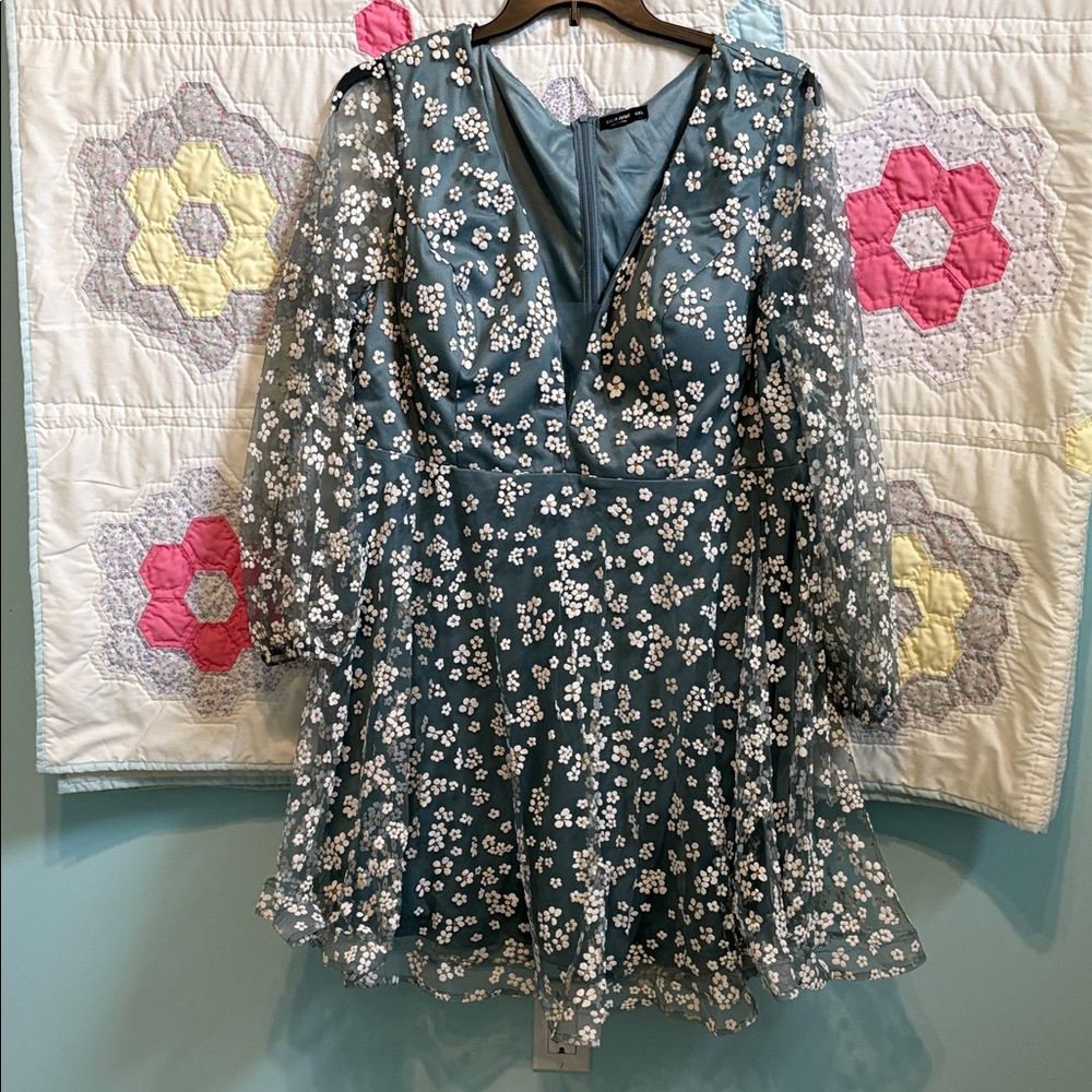 SHEIN Curve Pretty New Dress, Sz 4X